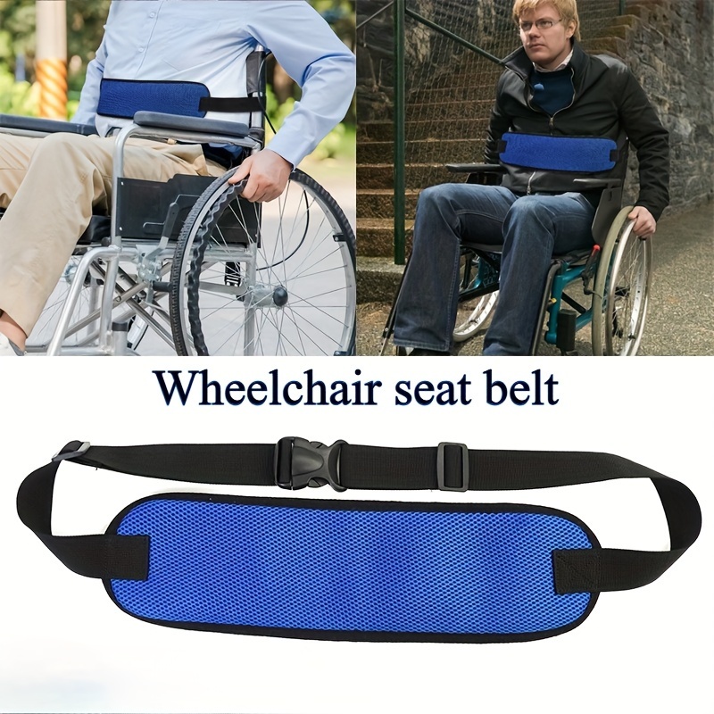 

Adjustable Wheelchair Safety Belt, For Elderly And Disabled, Paralyzed Patient Wheelchair Accessory