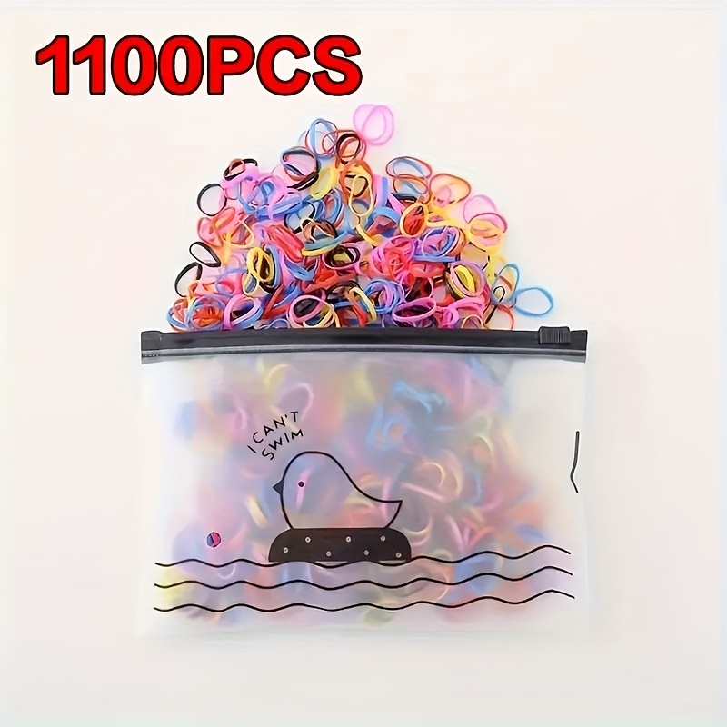 1100pcs Of Small Hair Ties Suitable For To Secure Hair