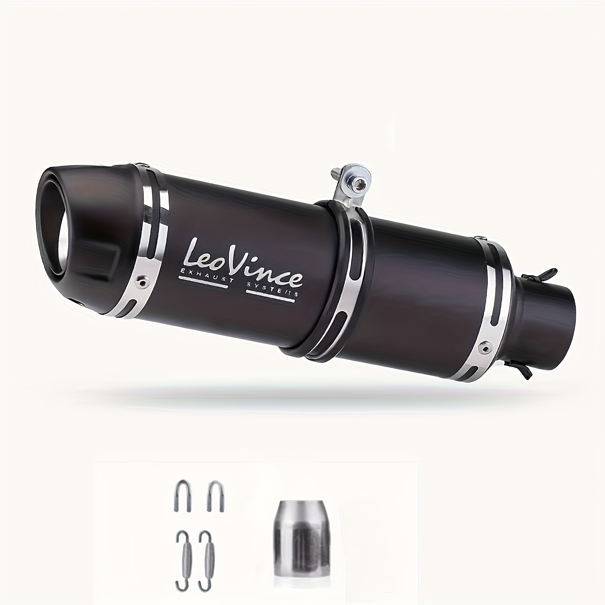 1pc 51mm universal motorcycle exhaust pipe stainless steel for street motor scooters details 7