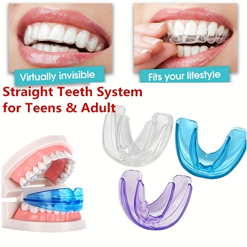 4 pz/pacco Paradenti Per Digrignare I Denti, Protezione Dentale Modellabile  Aggiornata Per Digrignare I Denti Di Notte, Protezioni Del Sonno - Temu  Italy