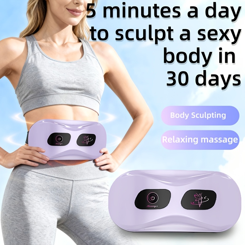 Multifunctional Massager, Body and, Wear Where You Want to Lose Weight, Portable Relaxation and Exercise Enhancer, Suitable for Abdomen and Legs, Full Body Massage, for Men and Women, Home Fitness Equipment, Ergonomically Designed, Modern Fitness