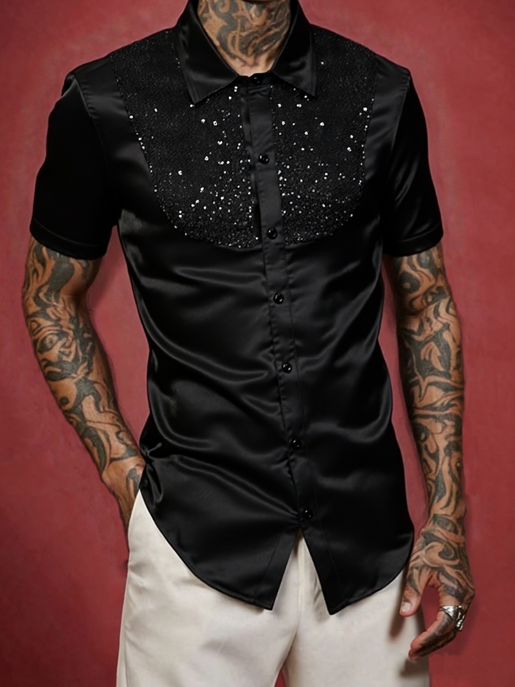 men party wear sold on Temu United States