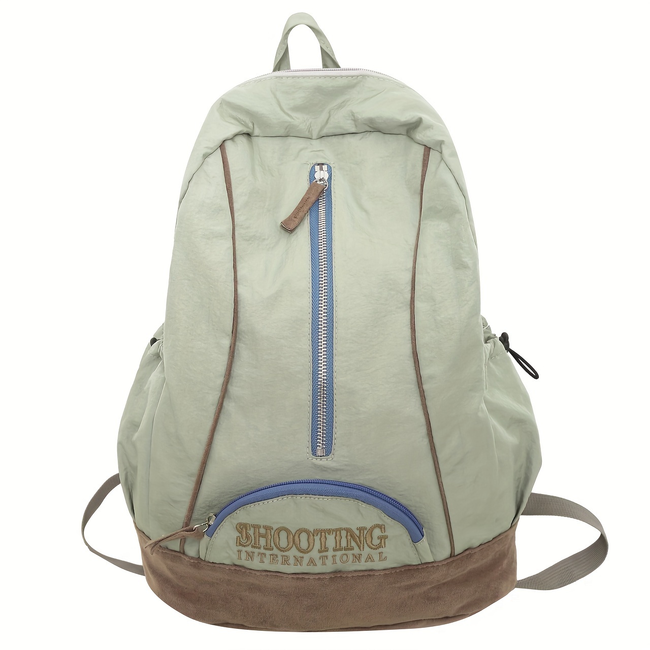 

Vintage Embroidered Backpack, Large Capacity Shoulder Schoolbag, Outdoor Sport Travel Daypack
