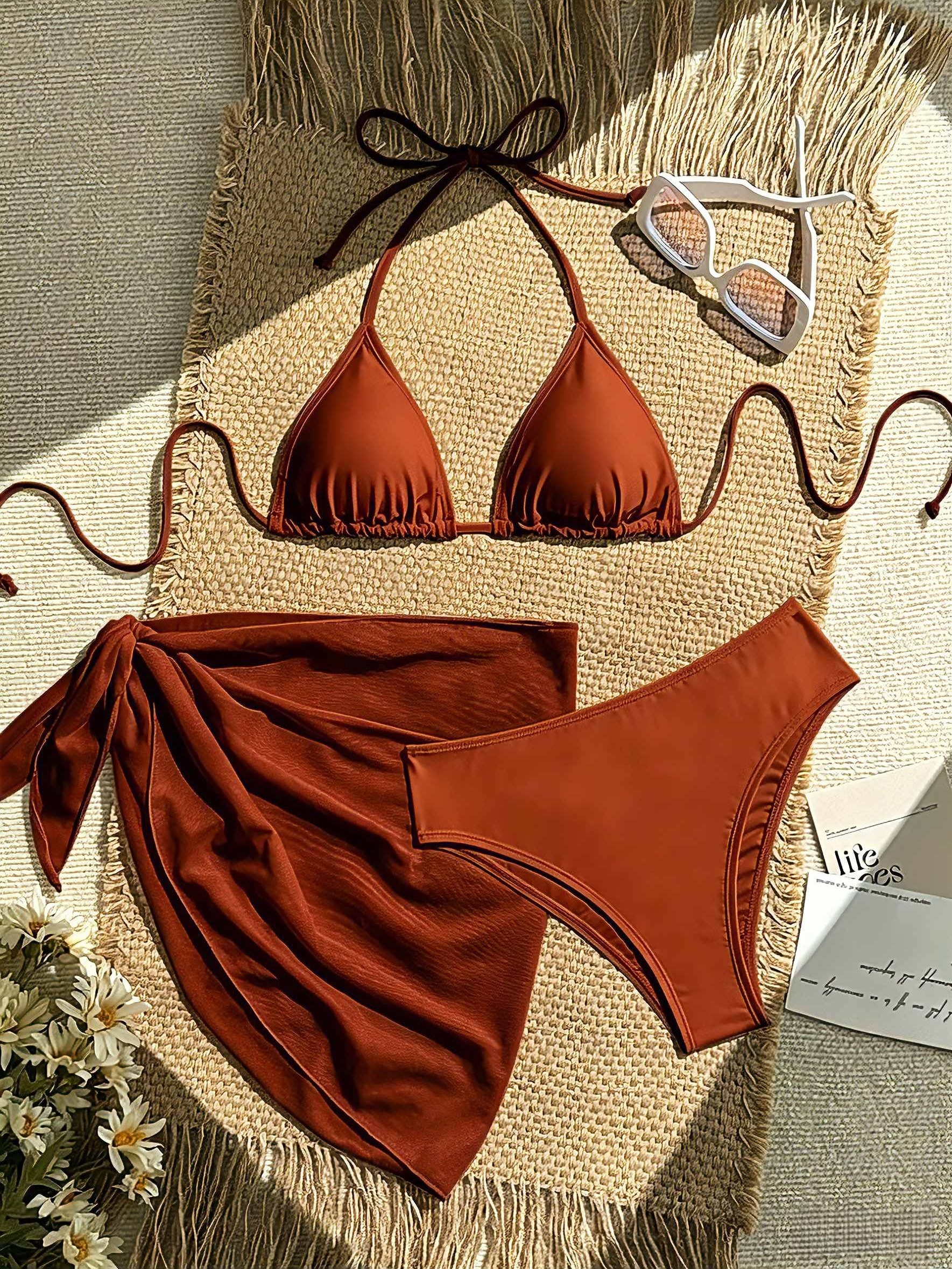 dressy swimsuit top brown dress asd1 elegant womens separates 3pcs set beach re24 Venus dress, 1949 by Size:XS - Regular 87% Nylon