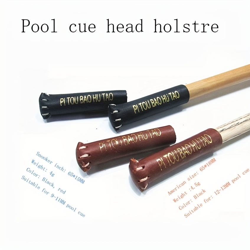 

Billiard Pool Cue Tip Cover, Protective Cover For Pool Cue Head