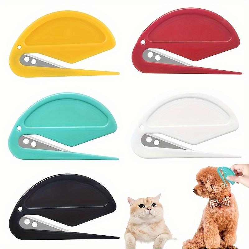 Set de 5 instrumente pentru descurcarea nodurilor la pisici