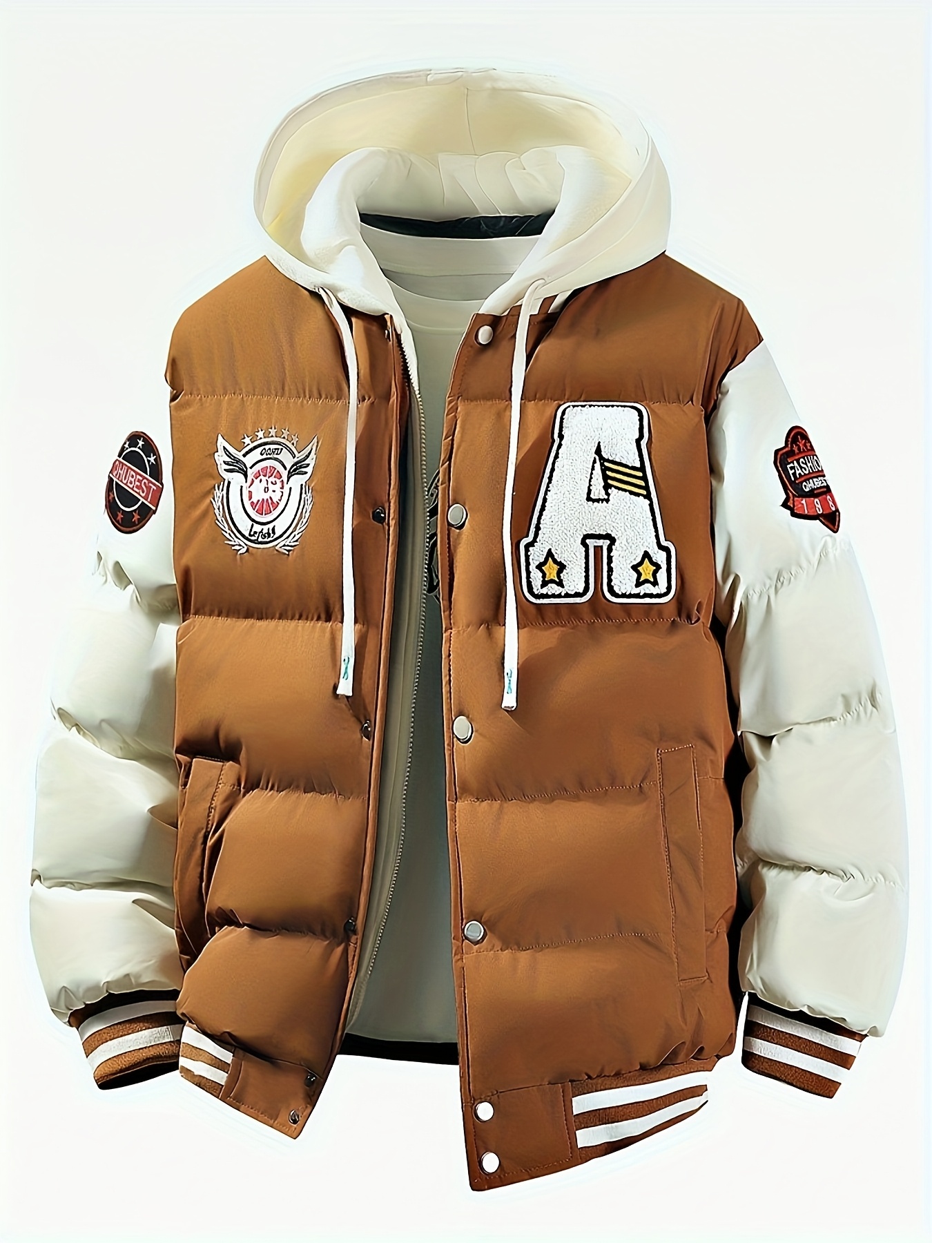 big and tall men jackets sold on Temu United States