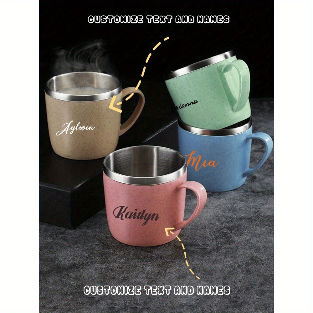8 oz best insulated coffee mug CHILLOUT LIFE Stainless Steel Insulated Coffee Mugs Set of 2 (14oz)
