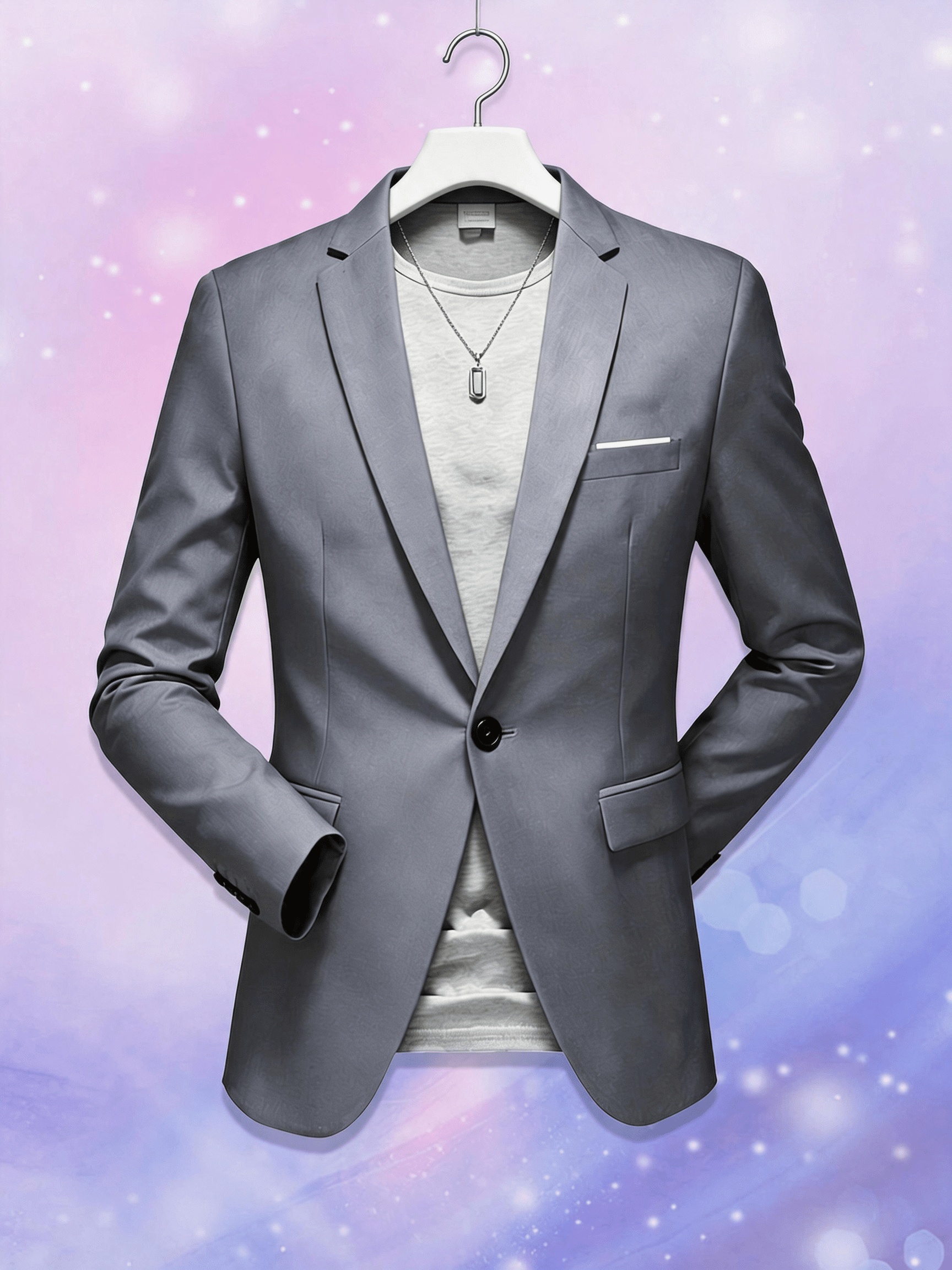 formal dress jackets for men A Single Piece of *'S * Suit Jacket, a Lightweight One-Button *-Fitting Business *'S Wear Top * in Multiple Colors, Suitable Business/Office/Wedding Banquets/Parties (* * One Jacket) Formal Dress-dhl
