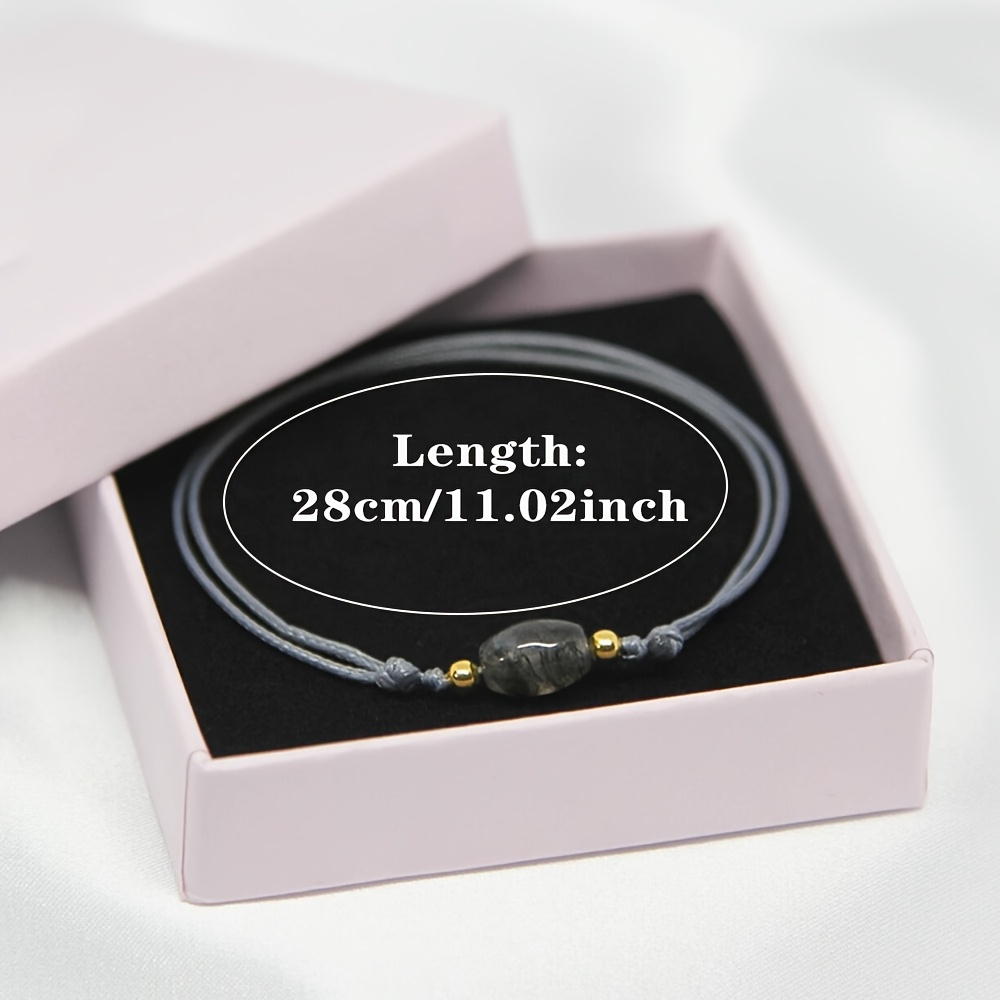 Natural Moss Agate Bracelet with 14K Gold Plated Beads