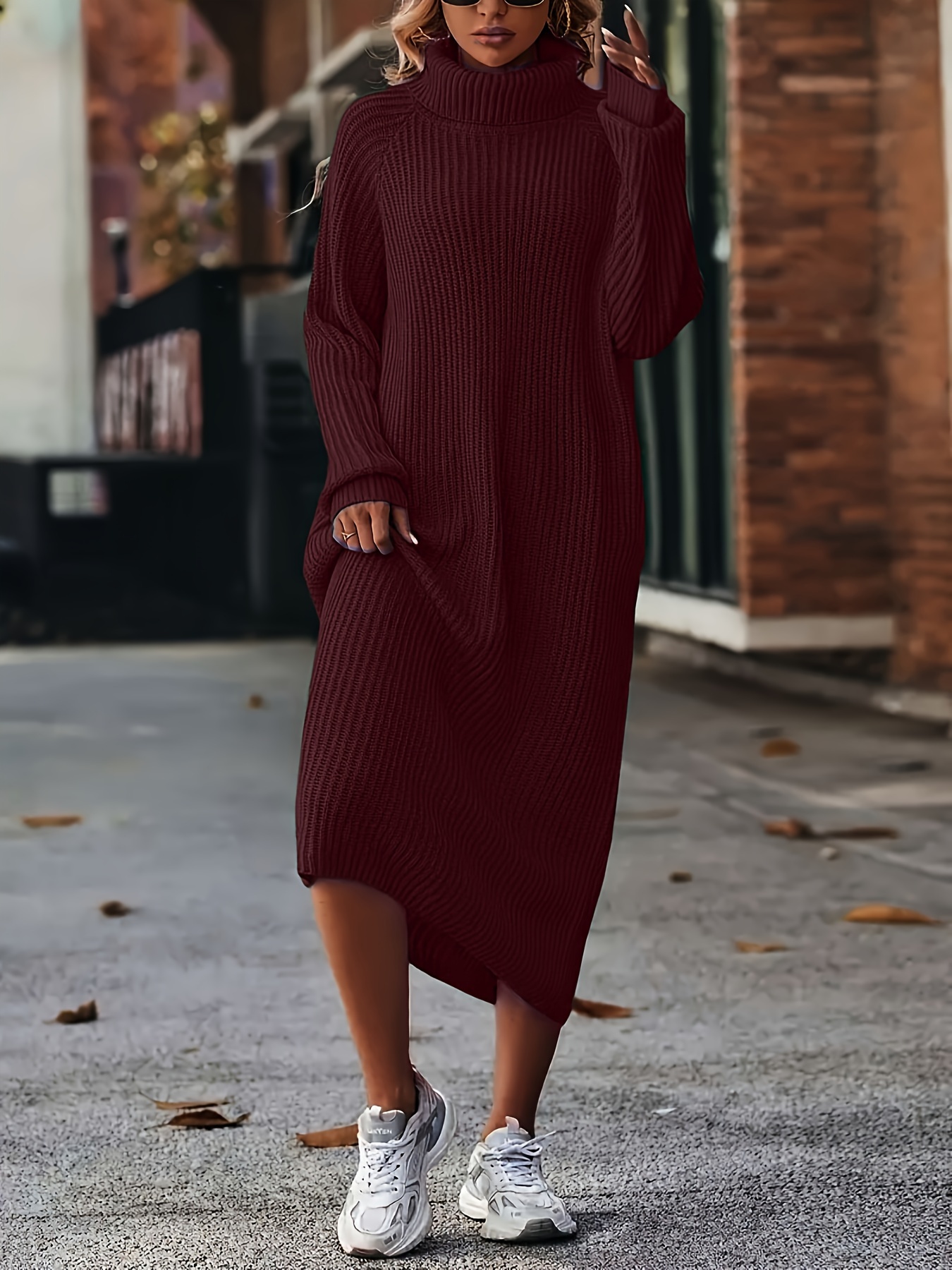 turtleneck dress sold on Temu United States