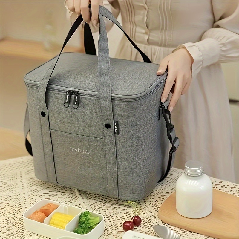 

Daily Commuting New Thick Insulation Bag, Outdoor Camping Lunch Bag, Portable Insulation Cold Ice Bag, Insulation Bag