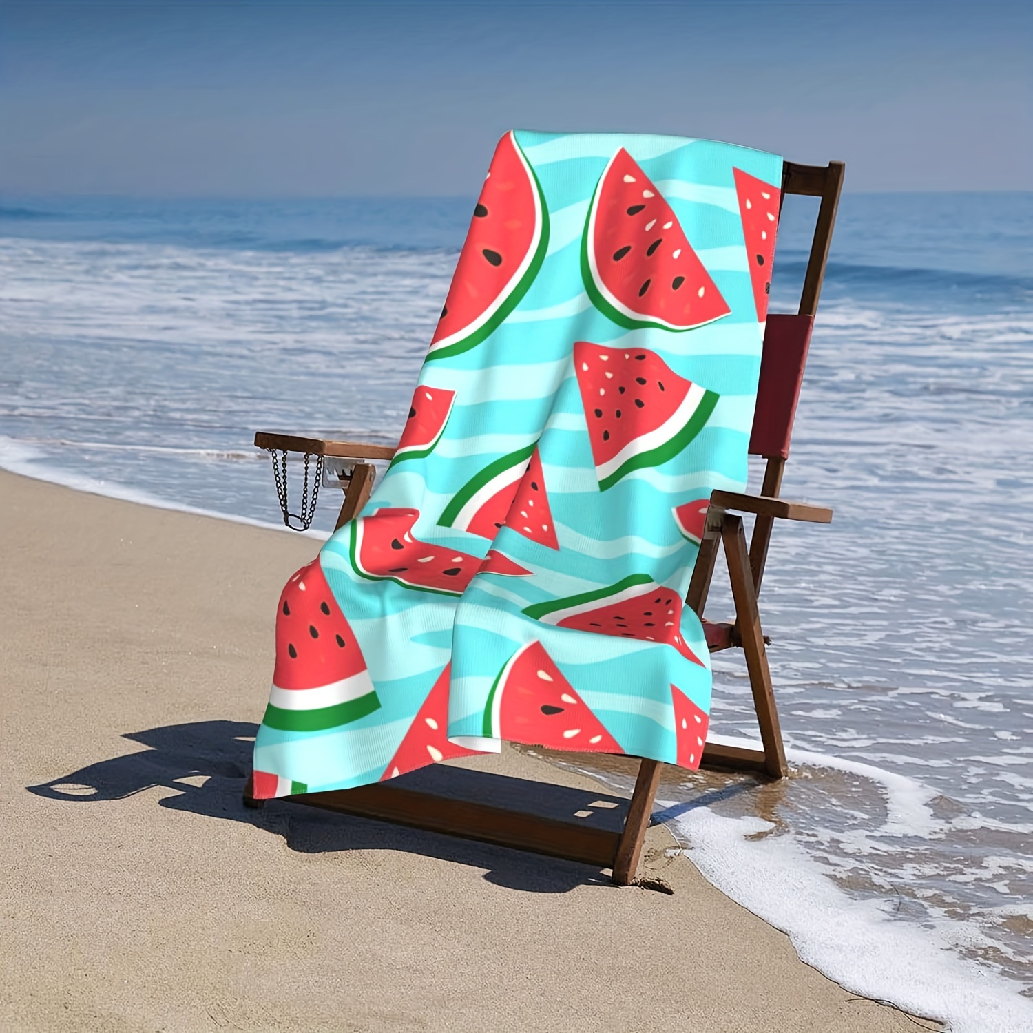 

Watermelon Beach Towel, Sand-free Quick Dry Soft Swimming Pool Travel Bath Towel