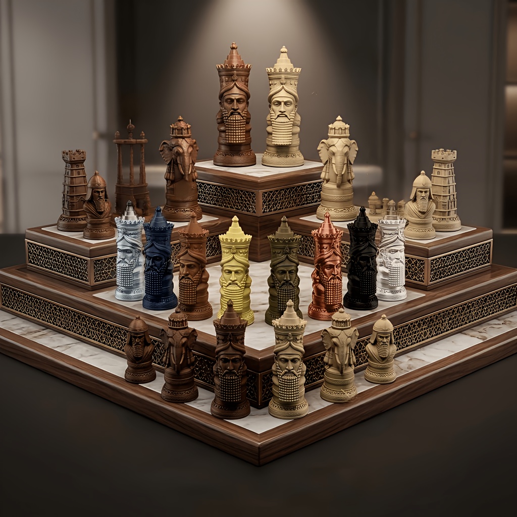 small chess set sold on Temu United States