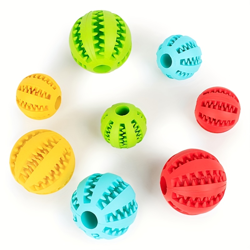 funbite chew ball balls for interactive play food dispenser molar teeth cleaning mental stimulation and long lasting entertainment for your furry friend without battery Product details 10