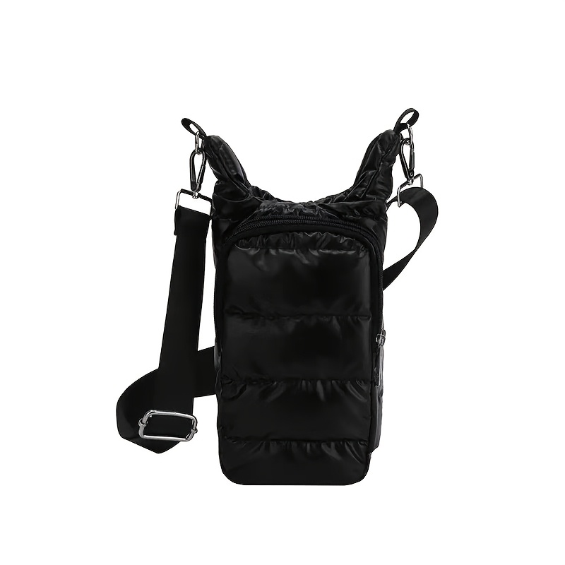 TEMU Sac isotherme de grande capacité de style coréen, nouveau porte-gobelet isotherme à bandoulière, petit sac à bandoulière multifonctionnel,