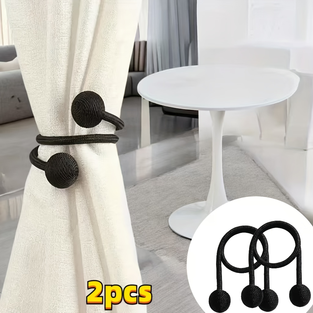 TEMU 2 Elegant And Nordic-style Curtain Tiebacks, Curtain Ropes For Styling, Outdoor Elegant Modern Decorative Hanging Ropes, Suitable For Home And