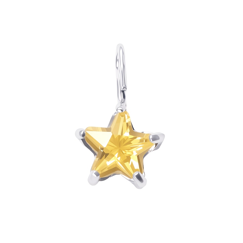 Star-Shaped Zirconia Pendant for Back-To-School Season