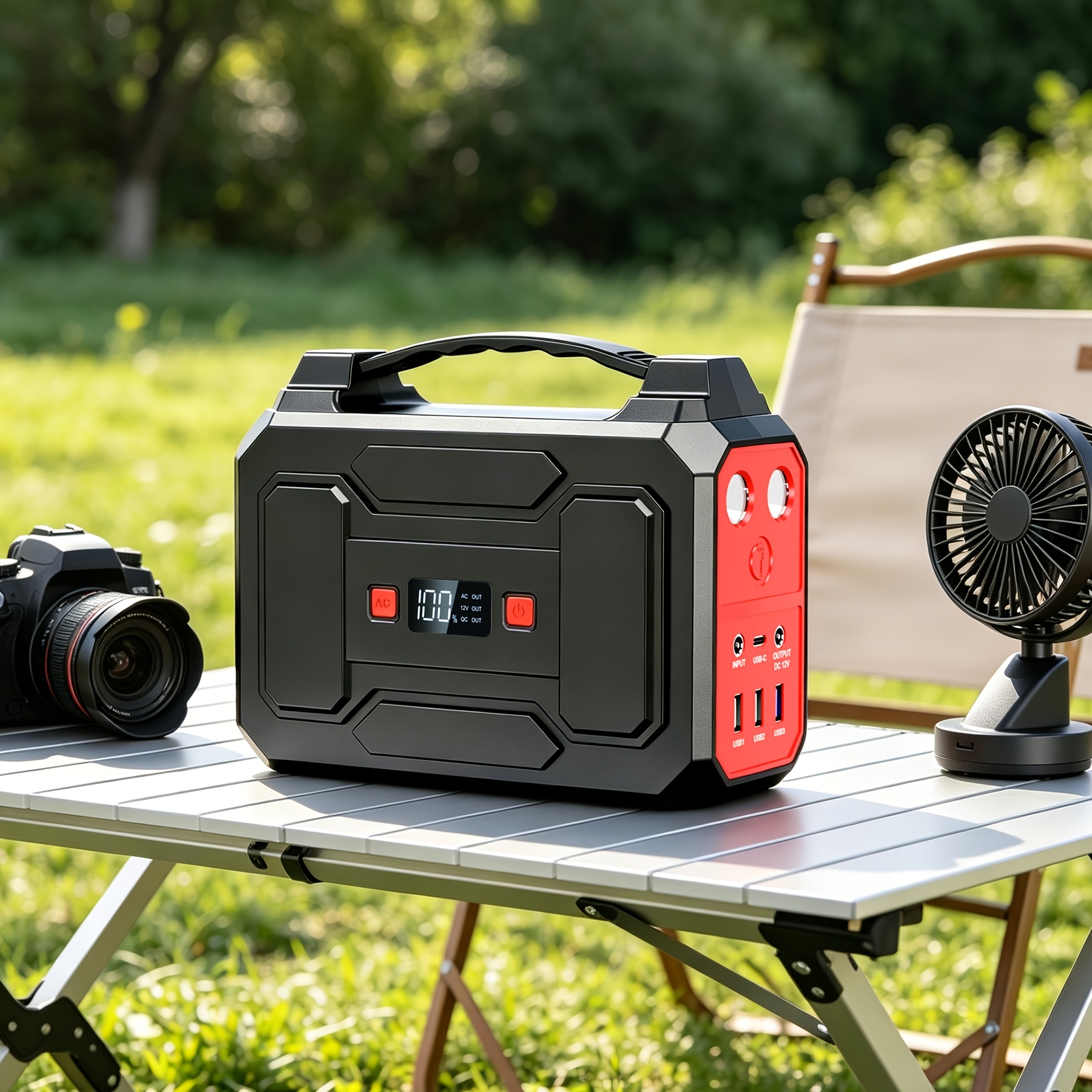 1024Wh Solar Generator 1000W Pure Sine Wave