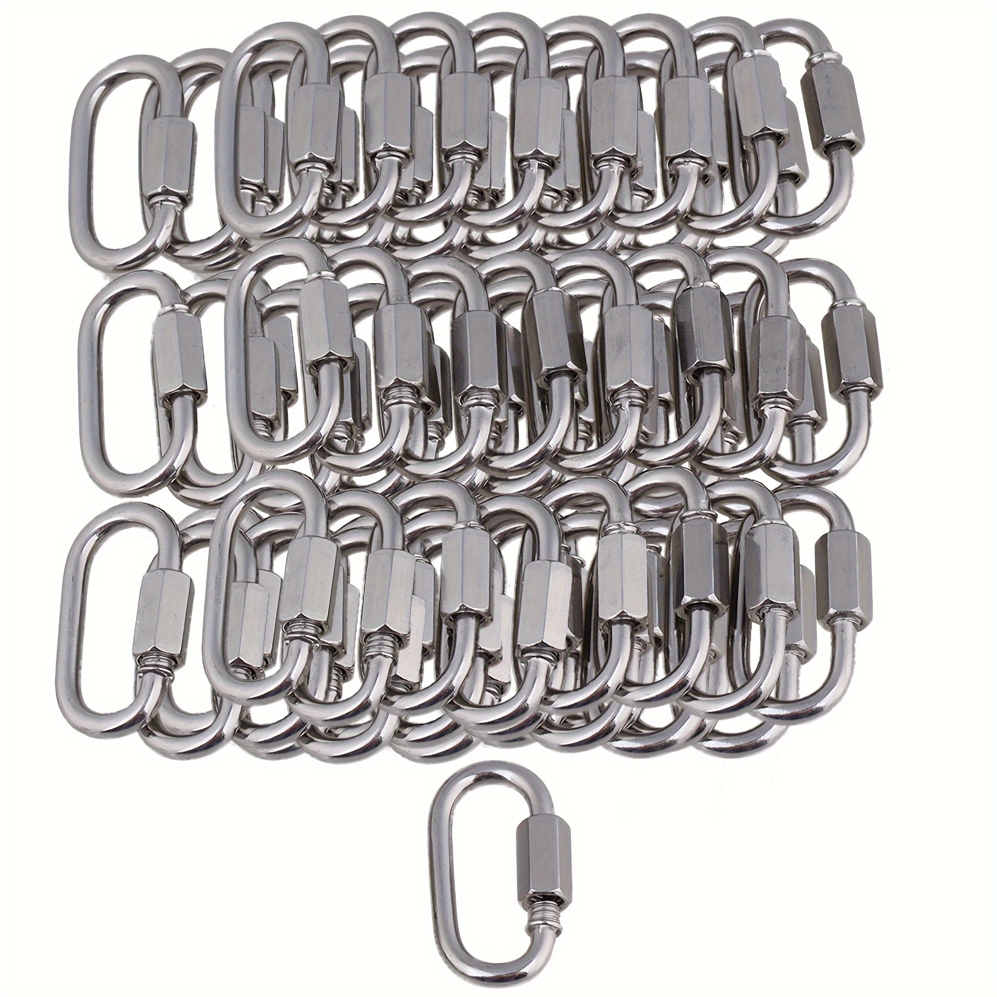 

50pcs 304 Stainless Steel Quick Adapter Rigging With Nut M3.5