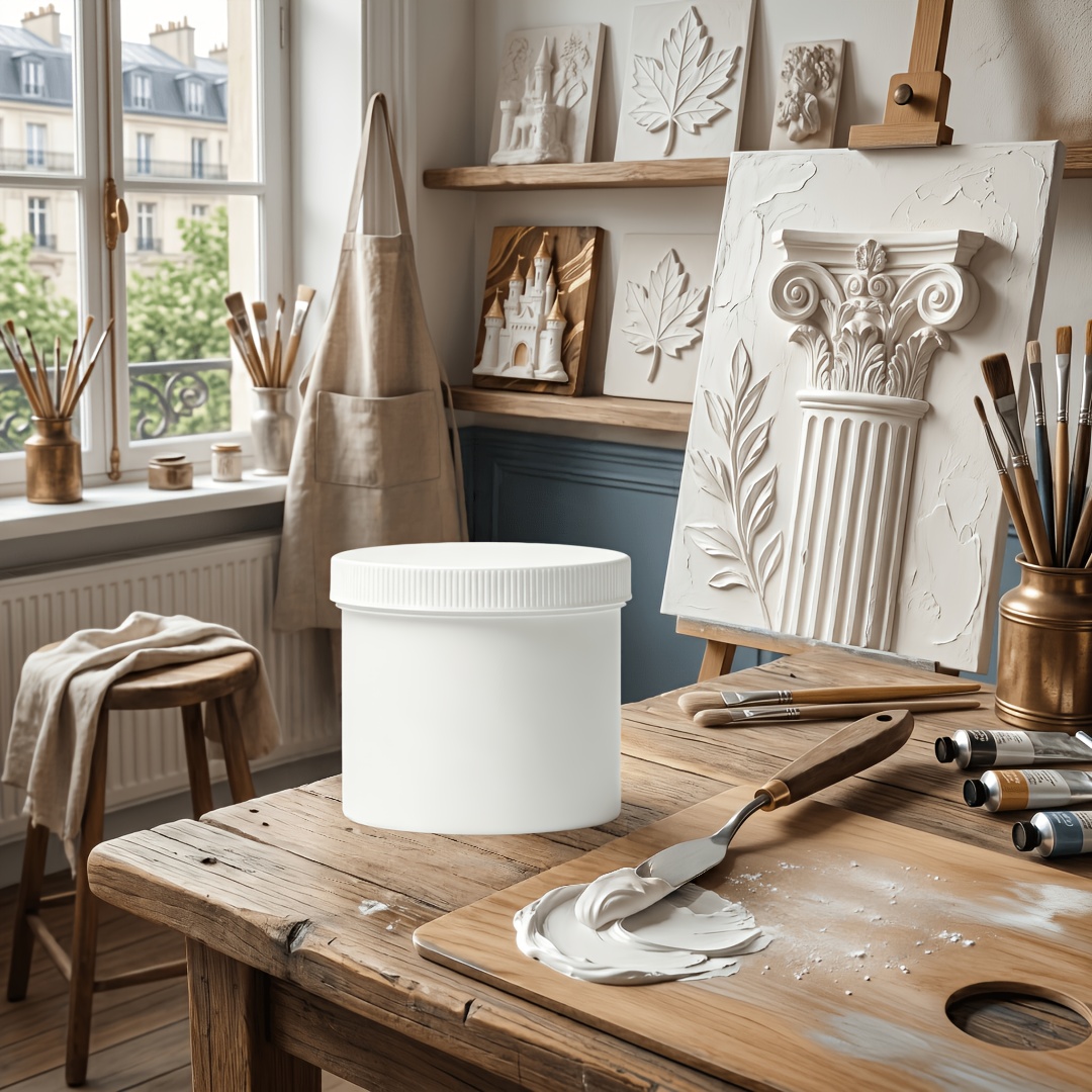 White Modeling Paste for Professional Art Sculpting