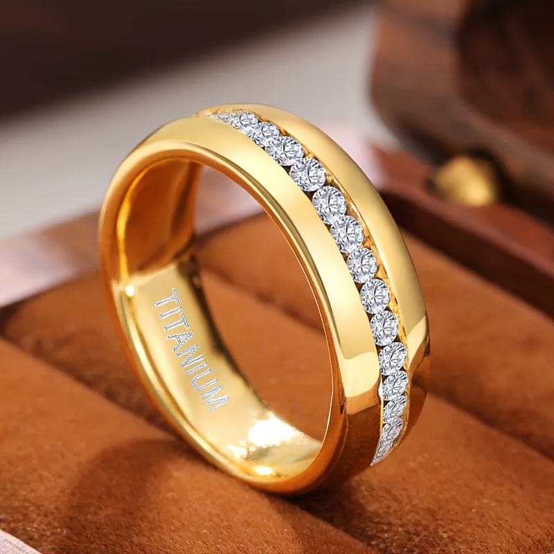 high quality 4mm titanium steel simple frosted ring Temu Saudi