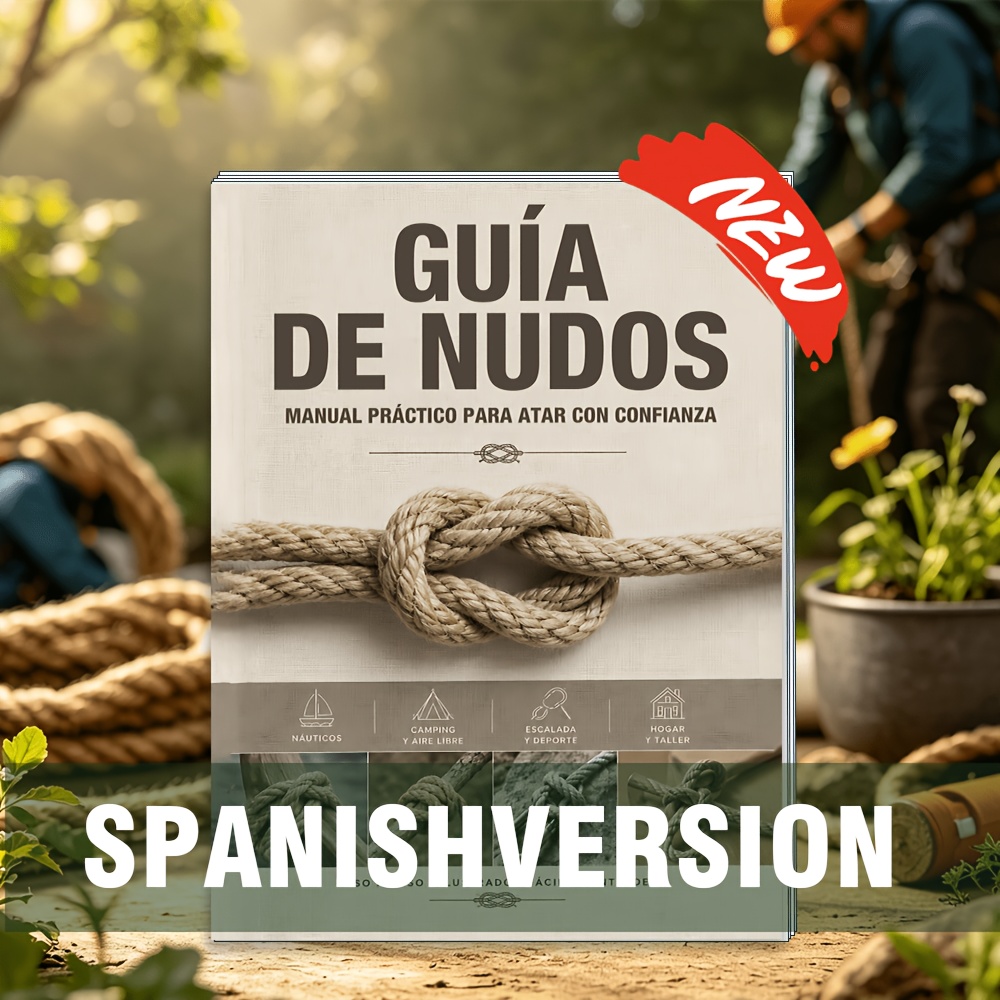 TEMU Cuaderno de habilidades de , edición en español, con diagramas y un elegante diseño de cubierta. Adecuado para acampar, y proyectos de bricolaje