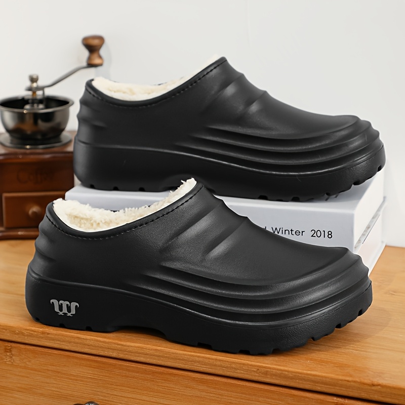 2025 Autumn/winter Couple's Style Plus-size Warm -lined Non-slip High Quality And Dining Men's Shoes