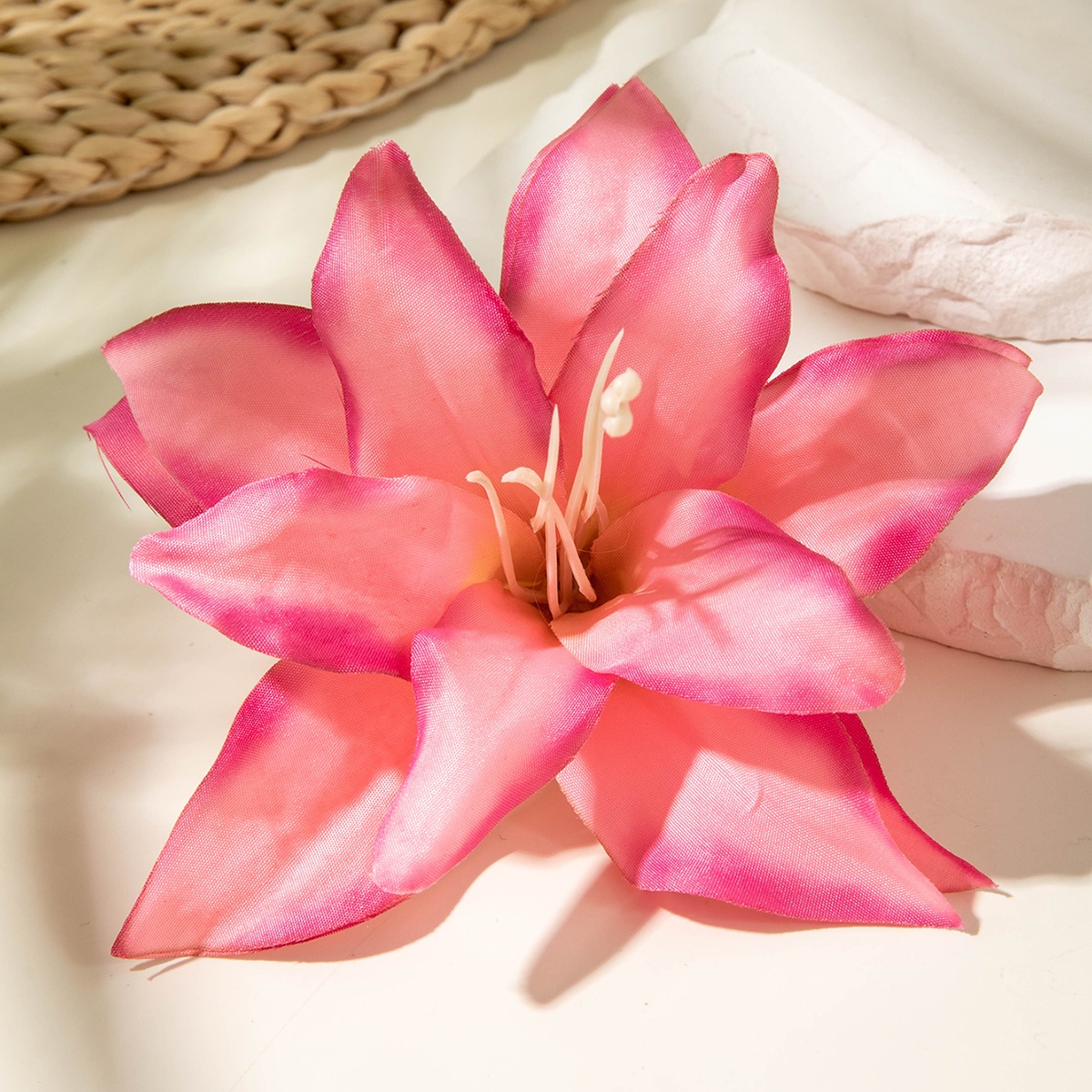 1pc And Summer Seaside Peony Hairpin For Women, Side Clip, Small Hair Clip, Head Flower Accessory, Perfect For Travel And Jewelry Gifts