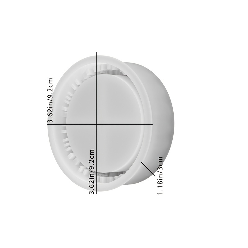Image of Resin Mold - Circular Decorative Plaster Mold For Garden, Courtyard, Lawn Decoration. Home Table Atmosphere Decoration. Festival, Birthday, Promotion Gift. Handicraft. Silicone Mold.