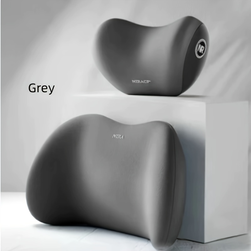 TEMU A Set Of Car Seat Cushion Pillows, Memory Foam Car Neck Pillows And Lumbar Pillows, Ergonomic Car Head Pillows Andlumbar Pillows, Accessories