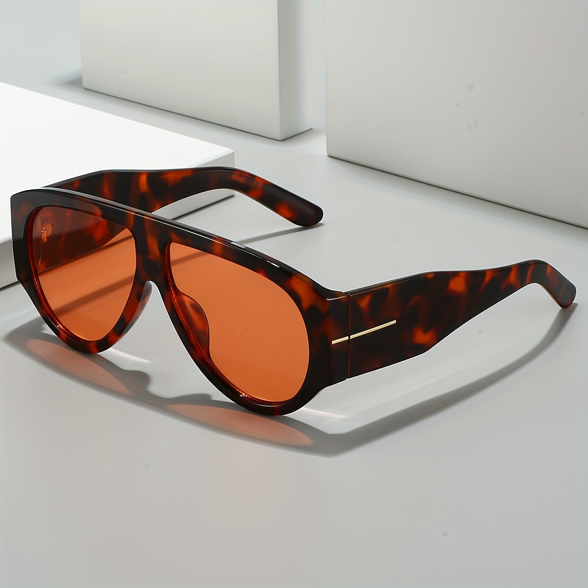 

1 Cat - Unisex Oversized Polycarbonate Frame, -reflective Pc Lenses, Metal Hinges For Golf, , And