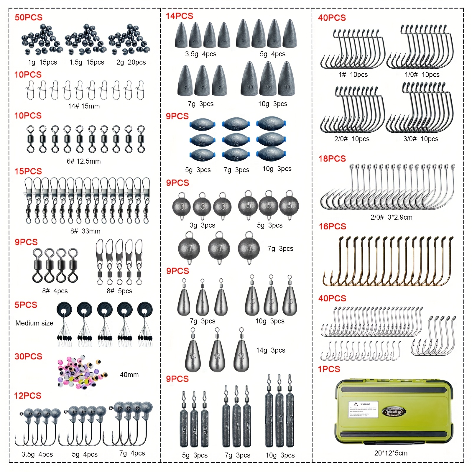 Fishing Lure Accessories Kit Image 3