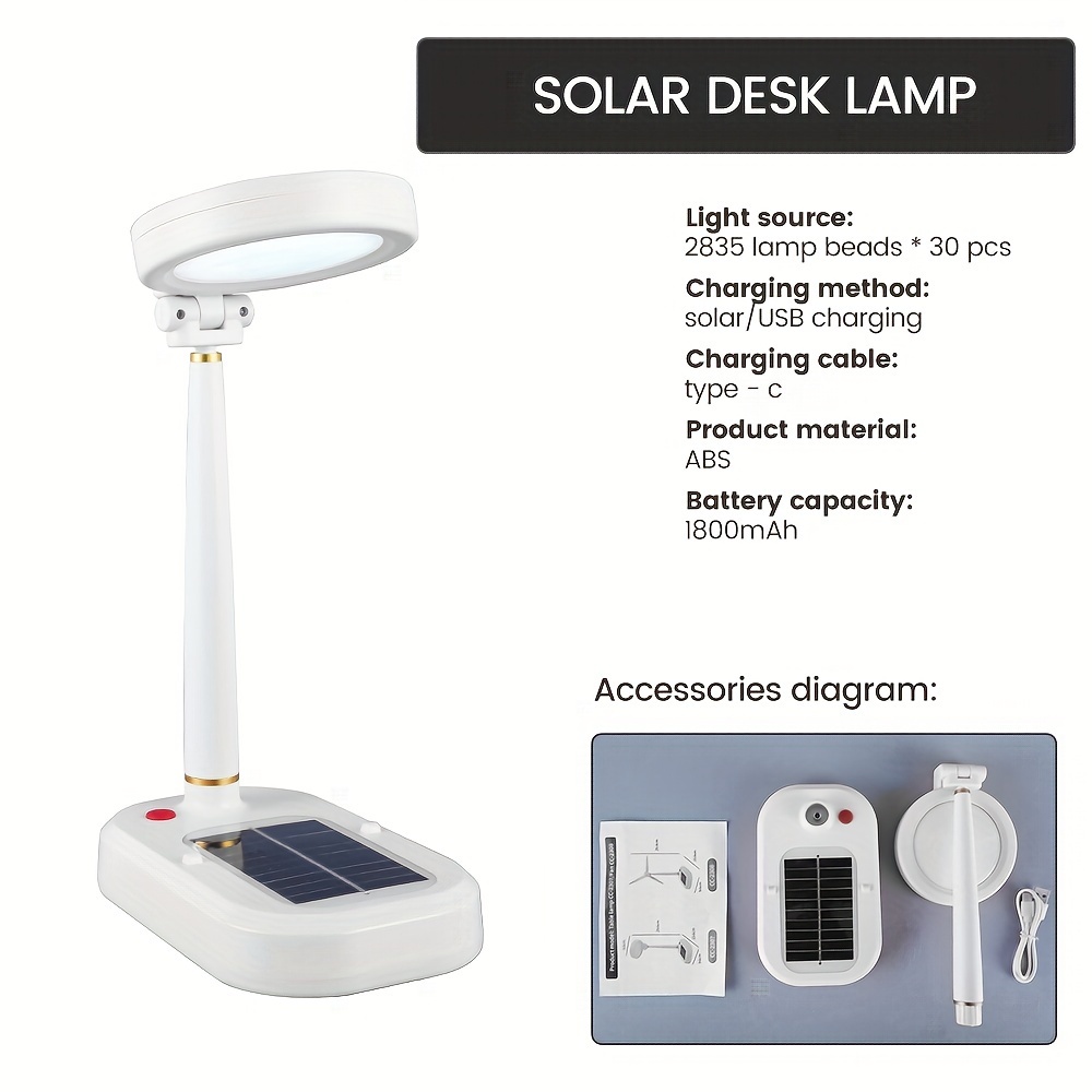 Desk lamp store with fan