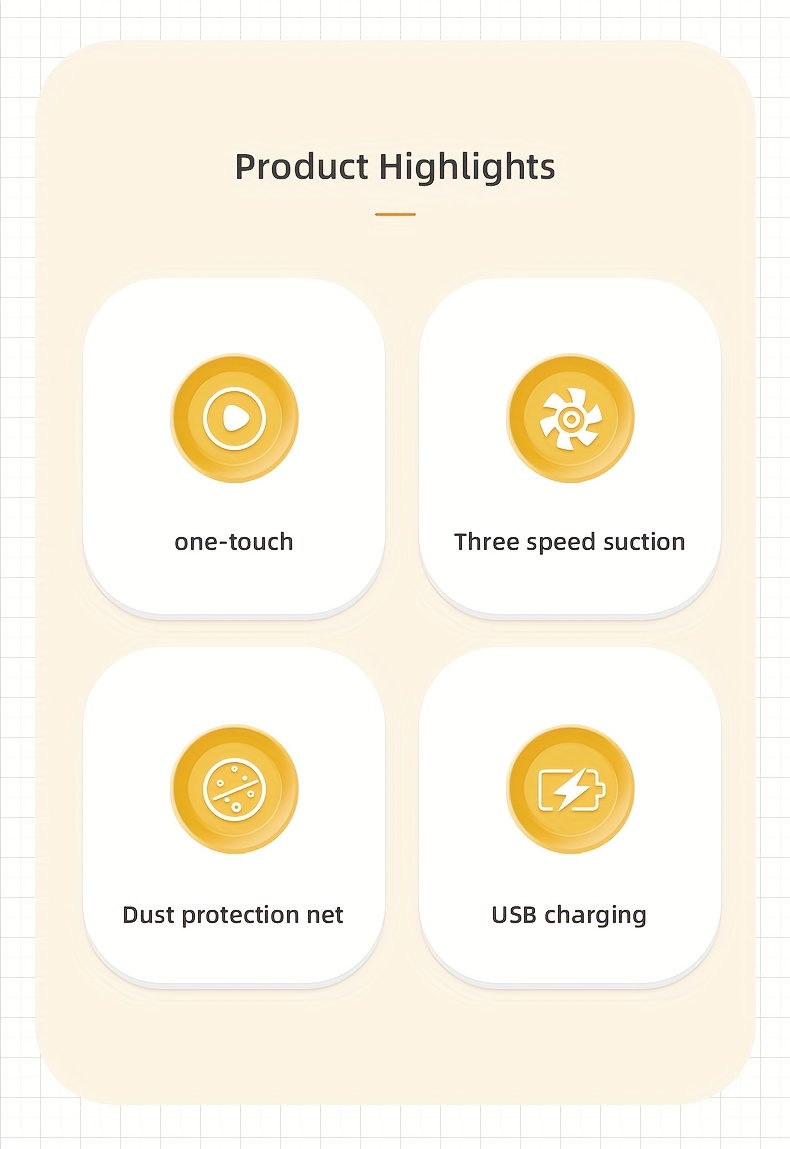 electric mini vacuum cleaner with usb charging rechargeable battery compact desktop cleaner for office   durable plastic no power needed     suction Product details 1