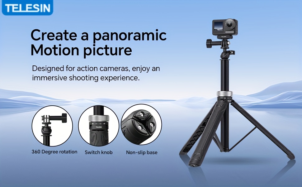 Tripod Gopro Vs Max 360 Tripod For Camera Flexible GoPro Tripod