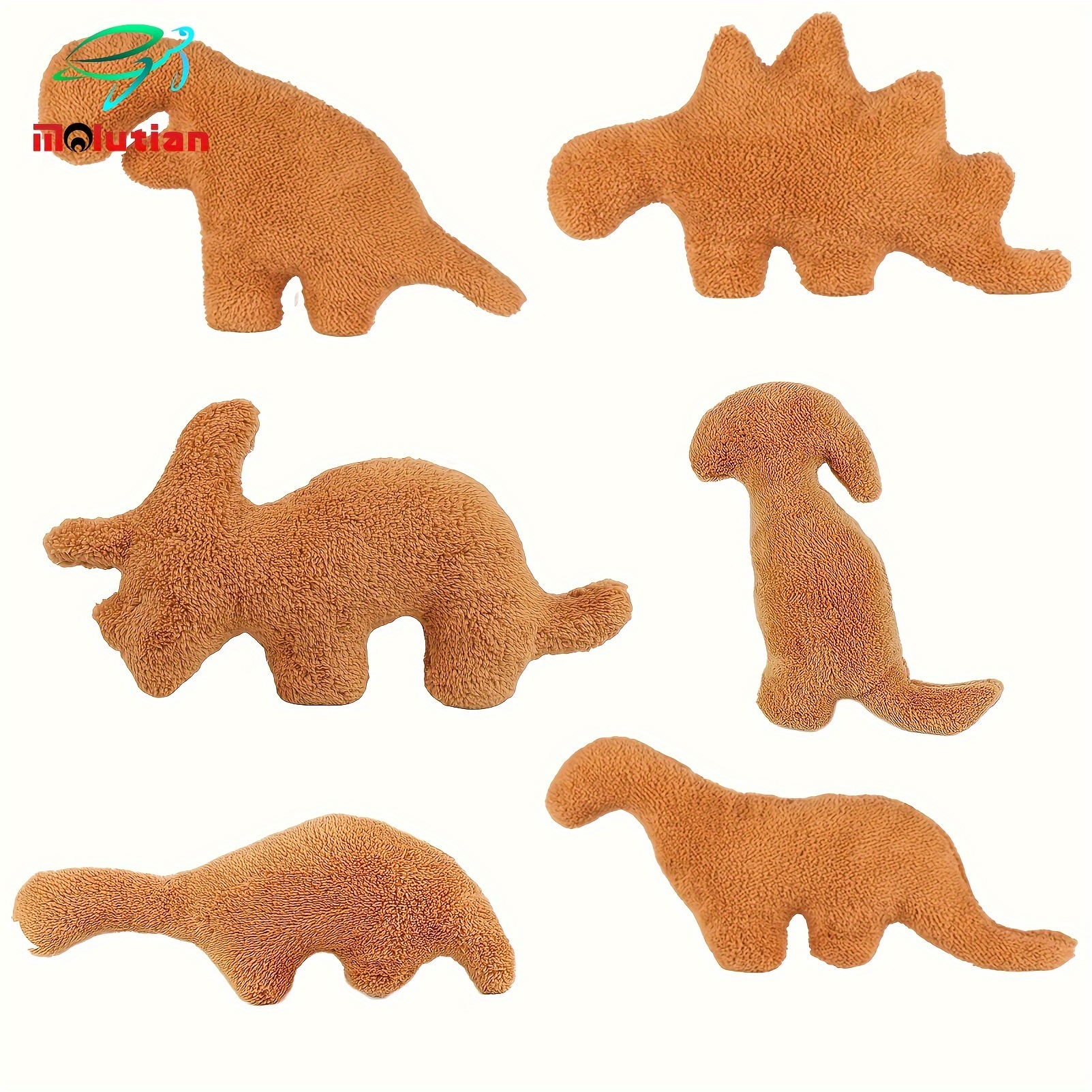 

6 Style Dino Nugget Pillow Chicken Nugget Pillow Plush Creative Gift For Easter Decorations And Birthday Decorations Can't Stand Still Ideas For Boys And Girls