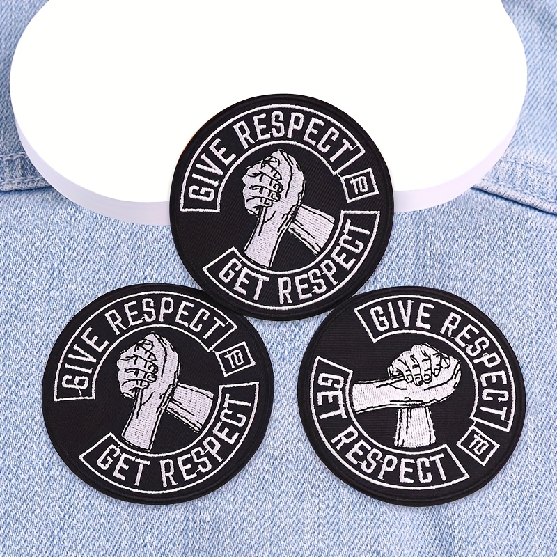 E-shop 3er-Pack Thermoadhäsive Patches für Kleidung, aufbügelfähige Patches für Kleidung, Abzeichen