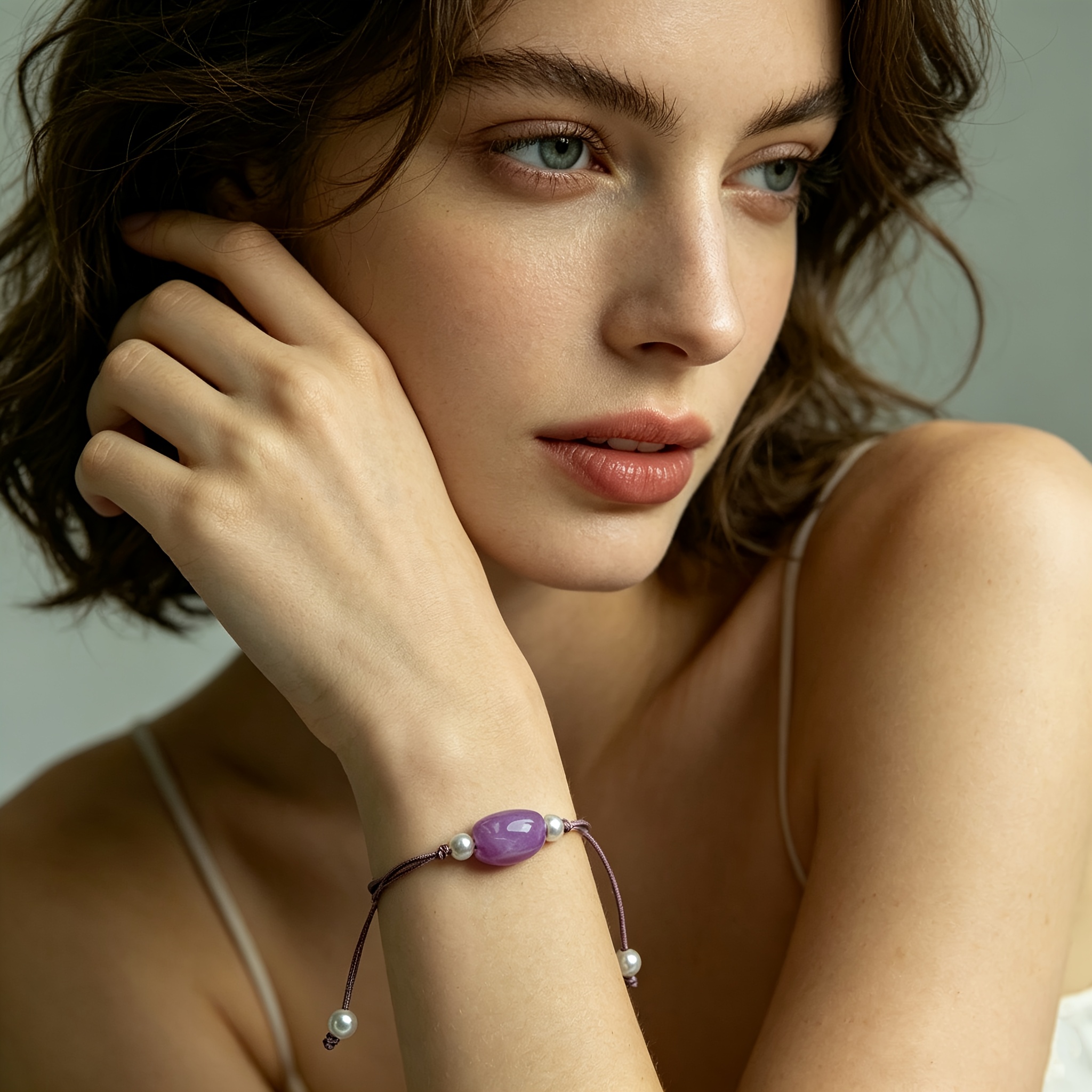 Women's Bohemian Style Adjustable Woven Bracelet, Everyday Wear