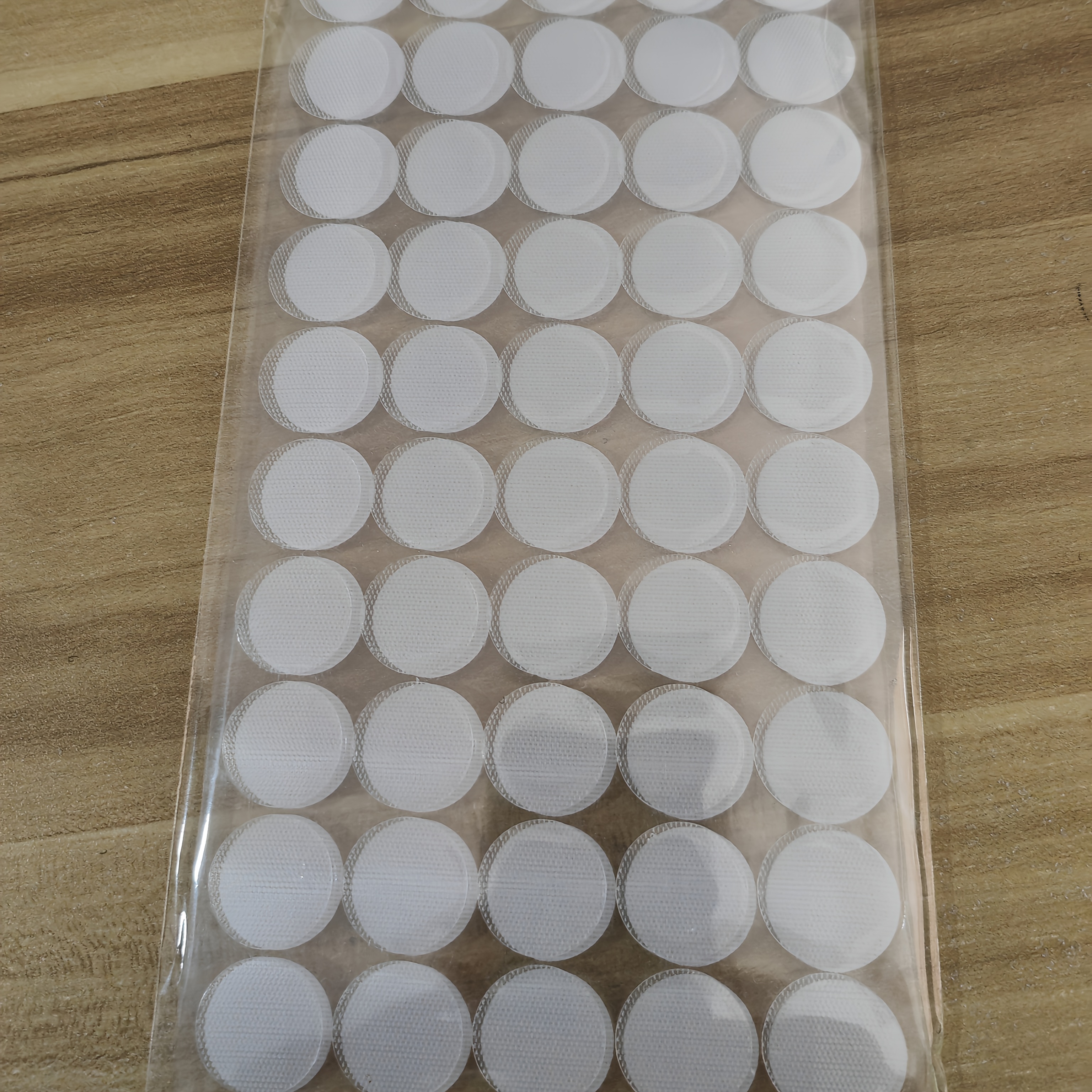 TEMU 58 paires (116 pièces) 116 paires (232 pièces) auto-adhésifs ronds à crochets et boucles de 20 mm, avec adhésif au dos, réutilisables de ,