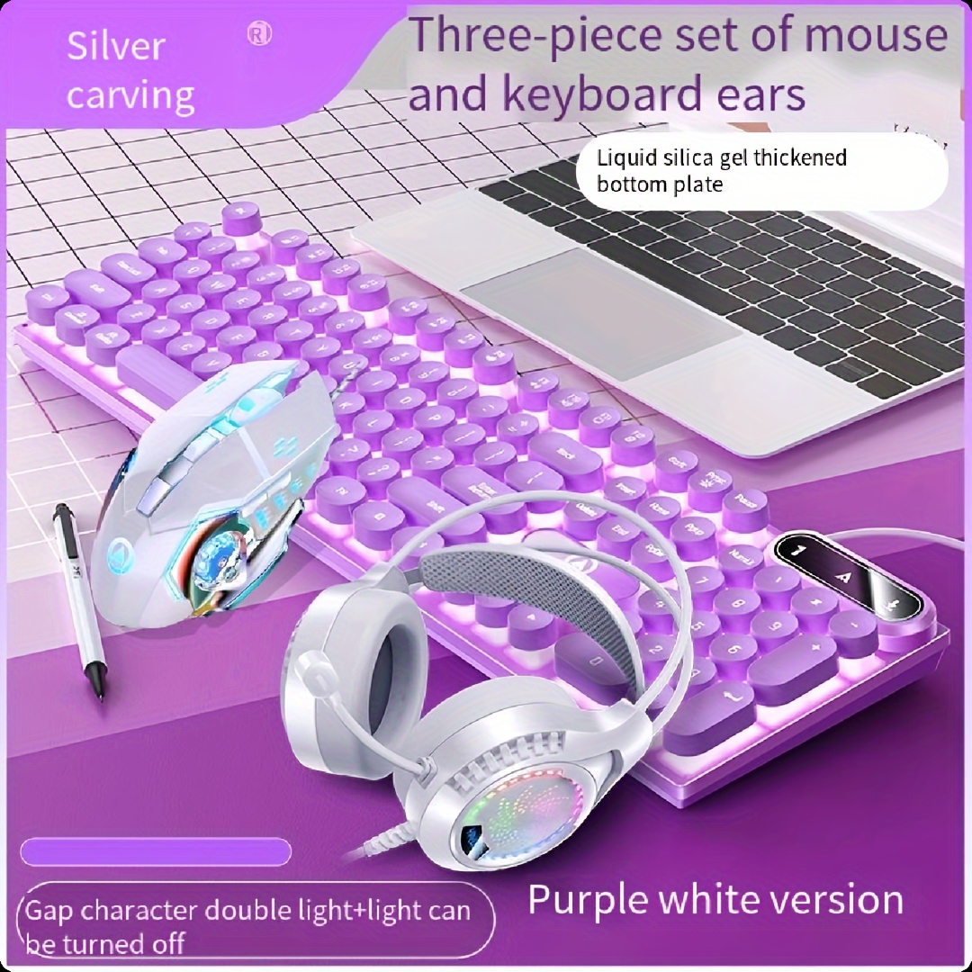 ゲーミングセット パソコン+デスクトップ+キーボード+マウス+