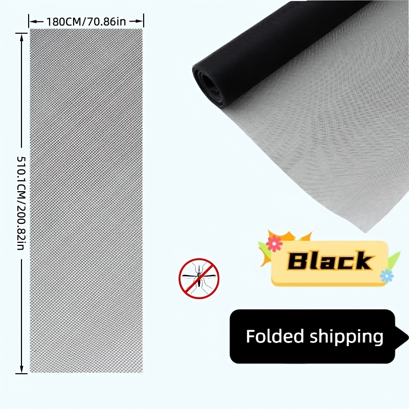 Durable Diy Home Insect-proof Screen Mesh For Windows, Doors, Gardens, And Patios | Pet-barrier Mesh To Prevent Animal Access Through .window Screen Mesh.
