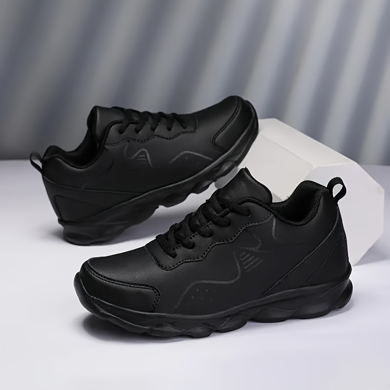 [sneakers] Women's Fashion Solid Color Lace-up -on Casual Hiking Athletic Shoes