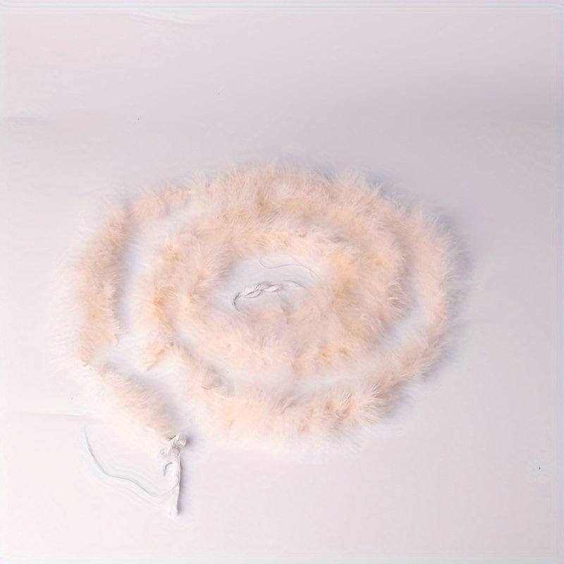 Fuzzy Feather Material Fluffy Feather Strip Flat Soft Touch - Temu