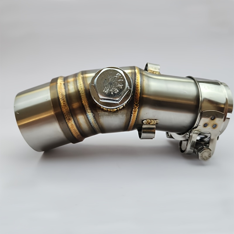 1pc of stainless steel motorcycle   pipe compatible with kawasaki er6f er6n ninja 650 and z650 details 4
