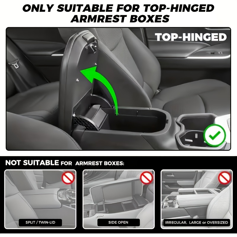 1 pu leather armrest with storage pocket provides comfortable elbow support features stylish stitching is universal and fits all vehicles Product details 1