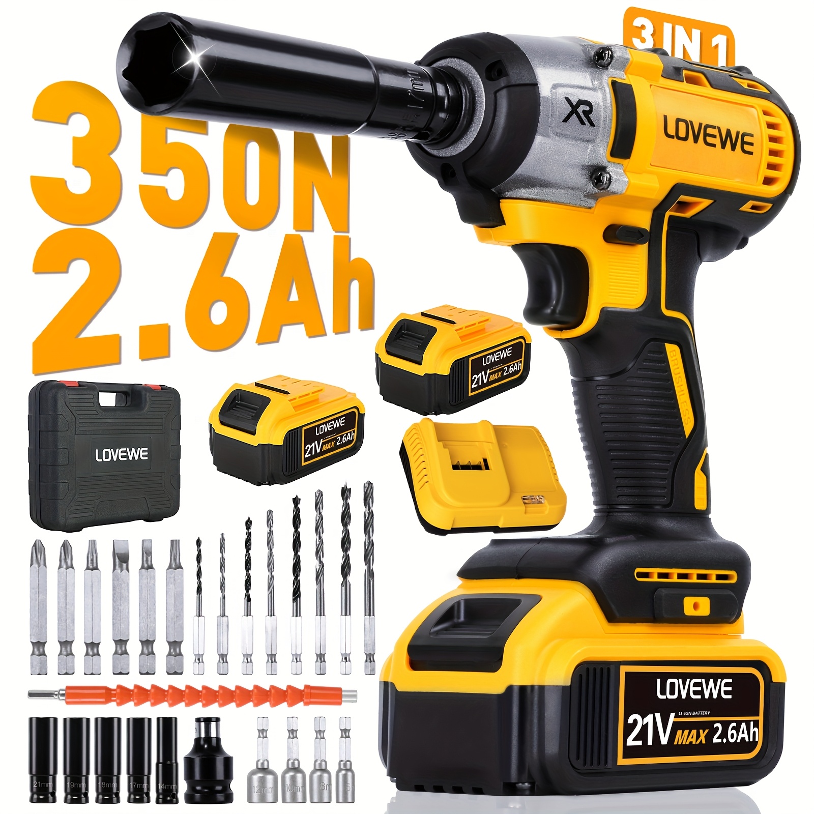 Electric Drill Wolf Hammer Drill Hammer Drill Deworx 21v Cordless