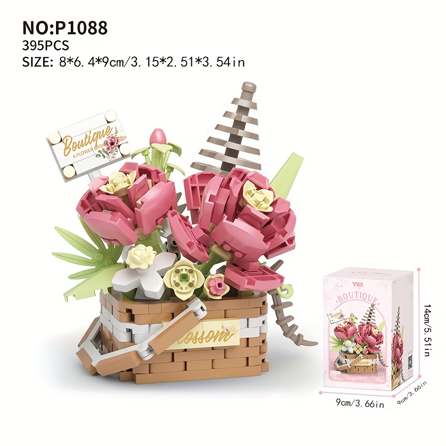 Flower Basket Sunflower Toy Easter Sunflower Potted Plant Desktop Decoration