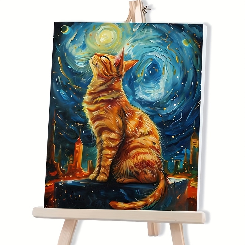Kit De Pintura Al óleo Por Números Para Niños Y Adultos Principiantes, 16 X 20 Pulgadas, Paisaje De Puesta De Sol, Dibujo Con Pinceles, Decoración De Navidad, Regalos (sin Marco