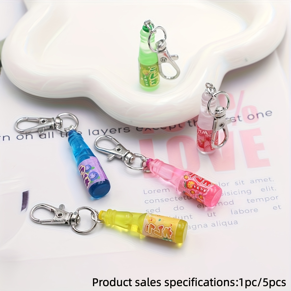 Mini Sprayflesje Met Slot - Compact Keychain Accessoire 50ml | Veilig & Draagbaar